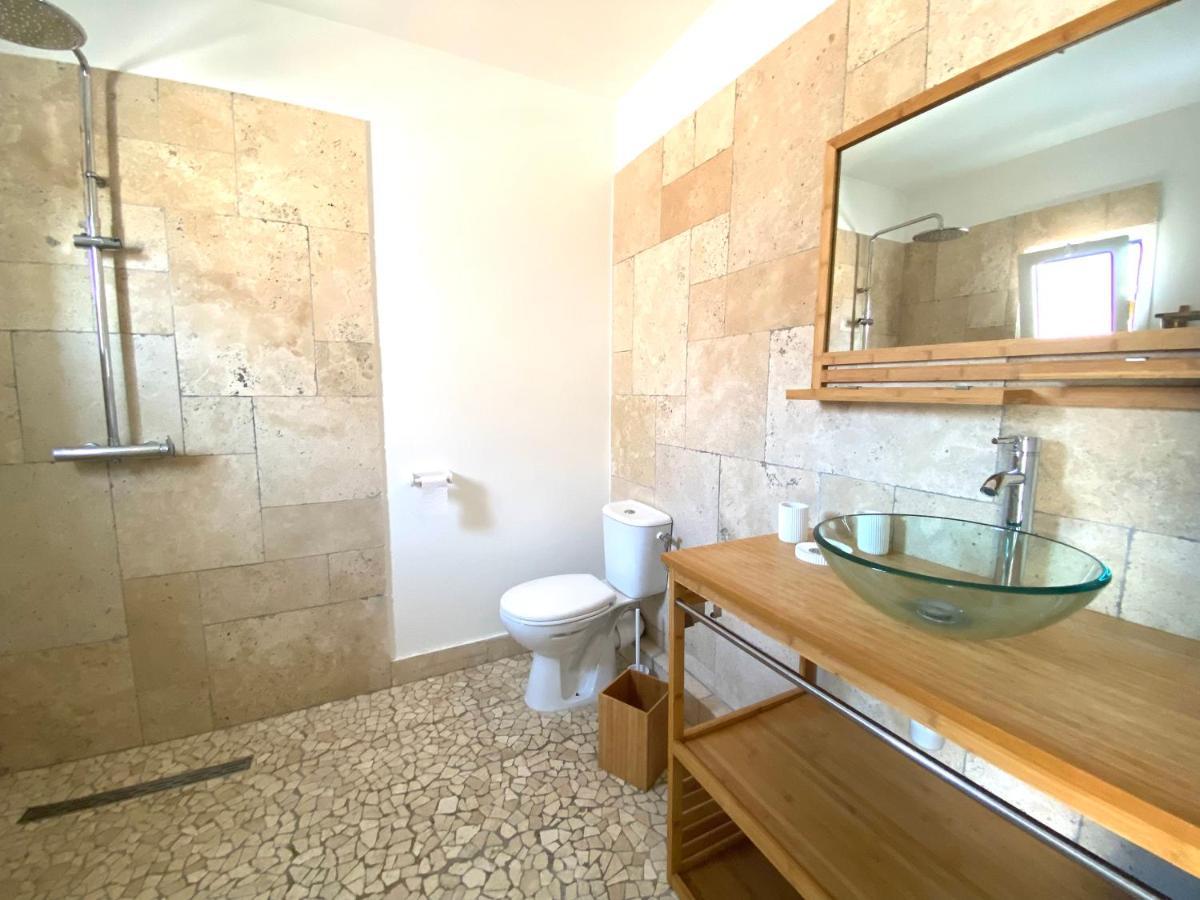 Lestipecheur Fr Villa Grise Avec Piscine Bord De Mer Saint Pierre Ngoại thất bức ảnh