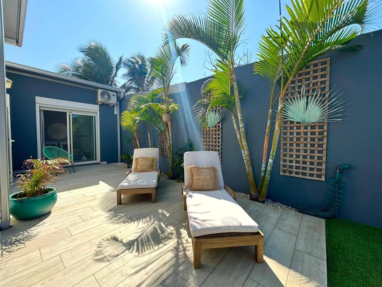 Lestipecheur Fr Villa Grise Avec Piscine Bord De Mer Saint Pierre Ngoại thất bức ảnh